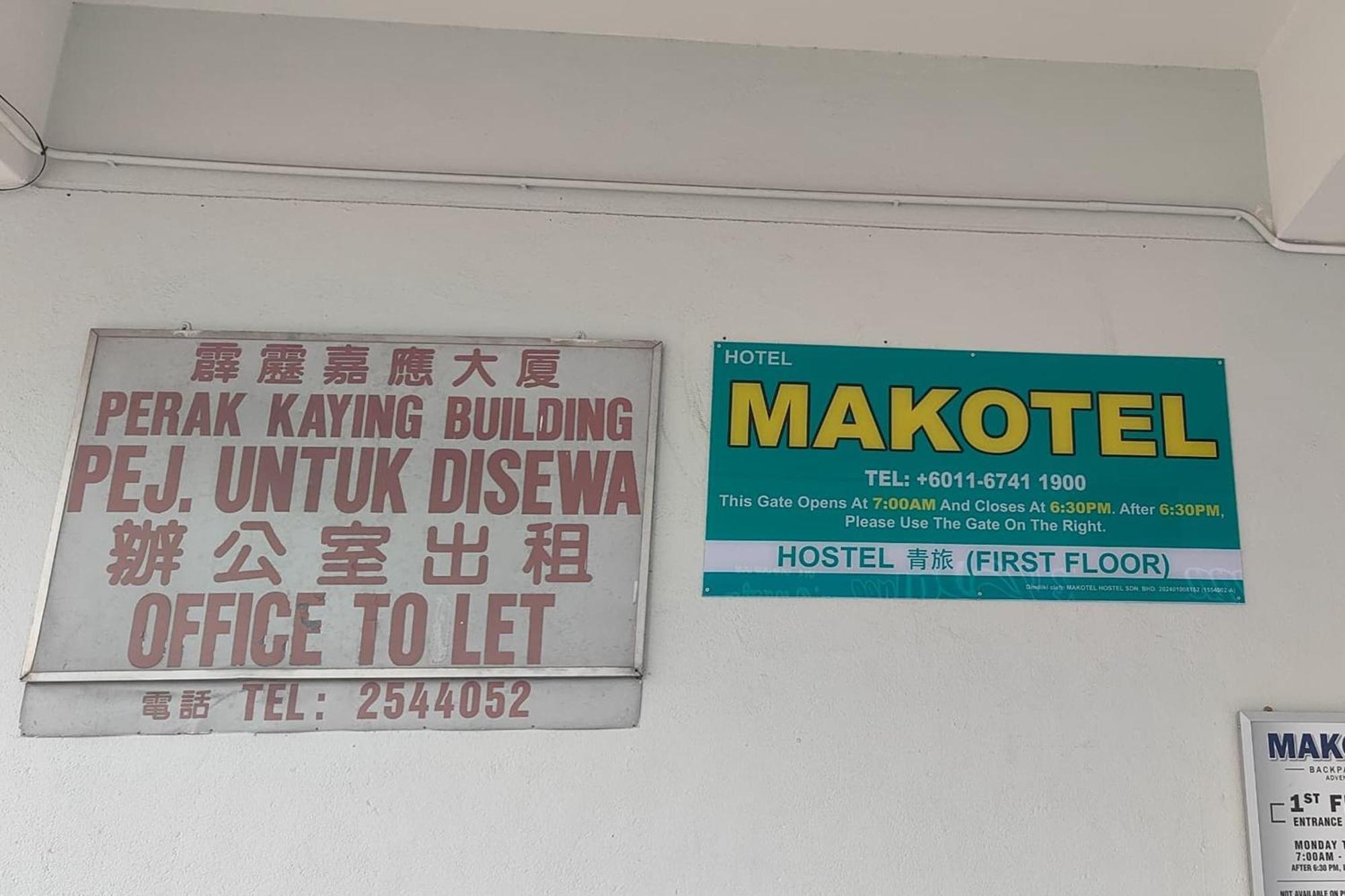 Makotel Hostel Ipoh Ngoại thất bức ảnh